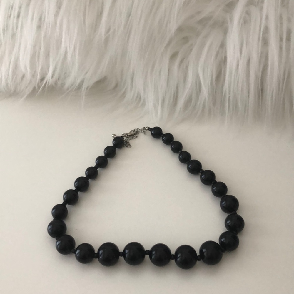 Black necklace